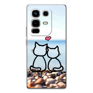 Силіконові Чохли Коханій людині для Infinix Note 50 – Котейки