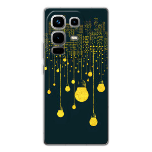 Силіконові Чохли Коханій людині для Infinix Note 50 – Нічне місто