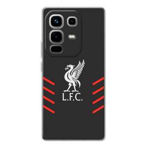 Силиконовые Чехлы принт Футбол на Infinix Note 50 – Эмблема Liverpool