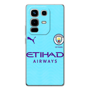 Силиконовые Чехлы принт Футбол на Infinix Note 50 – Man City