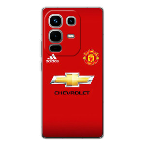 Силиконовые Чехлы принт Футбол на Infinix Note 50 – Man United