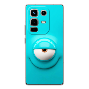 Силиконовые Чехлы (смешные стикеры) для Infinix Note 50 – Одноглазик