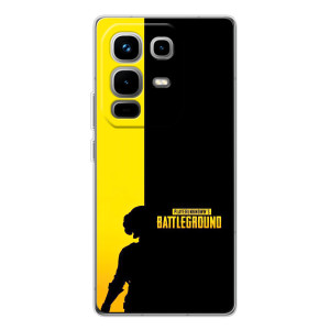 Чехол (TPU) с картинкой "Лого Пабг" на Ноут 50 – Battlegrounds