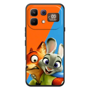 Чехлы ЗВЕРОПОЛИС для Infinix Note 60 Pro (Ник и Хопс)