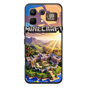 Чехол майнкрафт для Infinix Note 60 Pro (MINECRAFT)