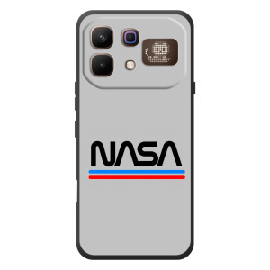 Силиконовый бампер с принтом "Наса" на Infinix Note 60 Pro