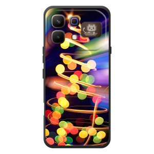 Чехол Новогодняя Елка на Infinix Note 60 Pro – Гирлянды