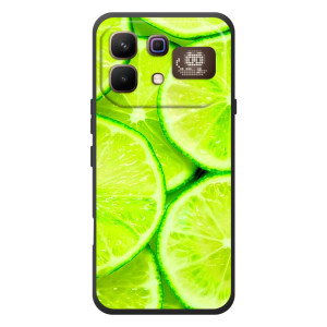Чехол с изображением  вкусной еды для Infinix Note 60 Pro – Лайм