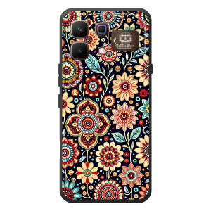 Чехол с принтом Ковер для Infinix Note 60 Pro – Цветочный ковер