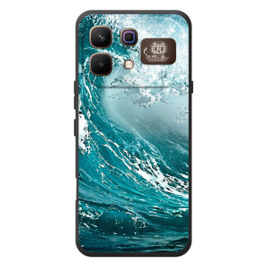 Летний Чехол на Infinix Note 60 Pro – Морская волна