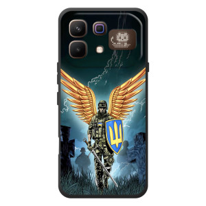Патриотический Чехол для Infinix Note 60 Pro (ЗСУ з крильями)