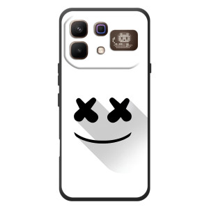 Силиконовые Чехлы (смешные стикеры) для Infinix Note 60 Pro – Х-Х