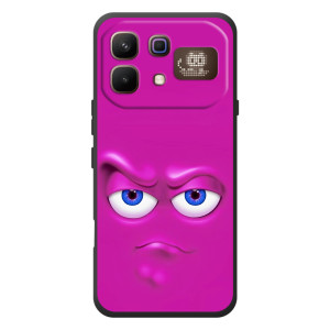Силиконовые Чехлы (смешные стикеры) для Infinix Note 60 Pro – Хитрая мордочка