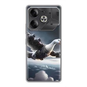 Чехол с мемом Тралалело тралала на Infinix Note 60 Ultra