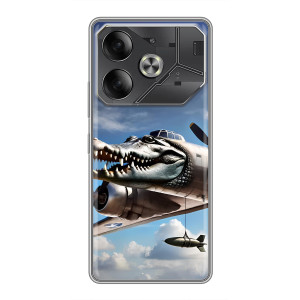 Чехол с мемом Тралалело тралала на Infinix Note 60 Ultra