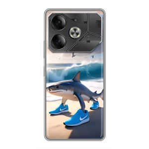 Чехол с мемом Тралалело тралала на Infinix Note 60 Ultra