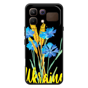 Чохол на Infinix Note 60 (Український дизайн) (Україна в квітах)