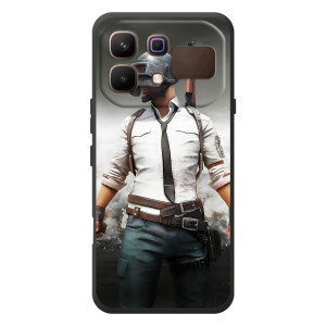Чохол з картинкою "Герой Pubg" на Infinix Note 60 (Пабг)