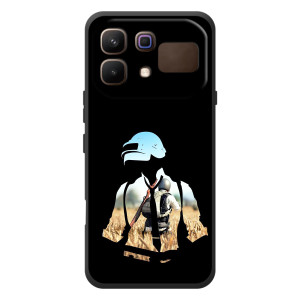Чохол з картинкою "Герой Pubg" на Infinix Note 60 (Пубг мен)