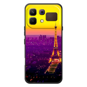 Чохол Ейфелева Вежа на Infinix Note 60 (Яскрава башня)