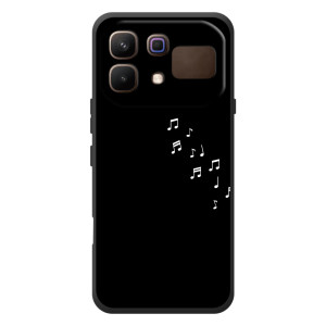 Чохол з картинками на чорному фоні для Infinix Note 60 (Ноти)