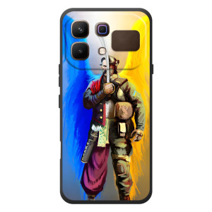 Чохол з картинкою (Патріотичний КОЗАК) на Infinix Note 60 – КОЗАК  з крилами