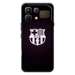 Чехол с картинкой ФК Барселона на Инфиникс Ноут 60 (Лого FCB)