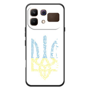 Чехол с украинским гербом на Infinix Note 60 (Герб с гимном Украины)