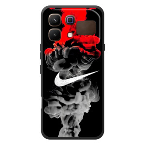 Силіконовый Чохол на Infinix Note 60 з картинкою НАЙК (Nike дим)