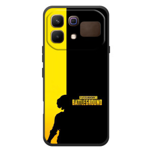 Чохол (TPU) з картинкою "Лого Пабг" на Інфінікс Ноут 60 (Battlegrounds)