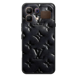 Текстурний Чохол Louis Vuitton для Інфінікс Ноут 60 – Чорний ЛВ