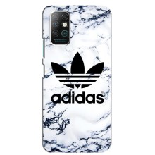 Чохли Адидас для Infinix Note 8 (AlphaPrint) (Адідас на мраморі)