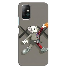 Чехлы для Infinix Note 8 - Bearbrick Louis Vuitton (PREMIUMPrint) (Беарбрик Джордан)