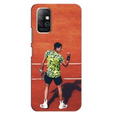 Чехлы с принтом Спортивная тематика для Infinix Note 8 – Алькарас Теннисист