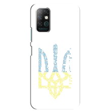 Чохли для Infinix Note 8 Укр. Символіка (AlphaPrint) (Герб з букв)