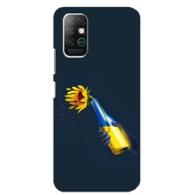 Чохол для Патріота України Infinix Note 8 - (AlphaPrint) – Коктель молотова