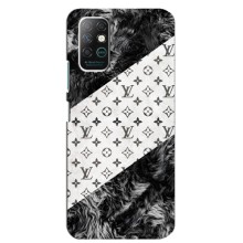 Чехол Стиль Louis Vuitton на Infinix Note 8 (LV на белом)