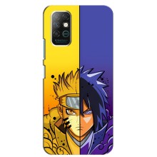 Купить Чехлы на телефон с принтом Anime для Інфиникс Нот 8 – Naruto Vs Sasuke