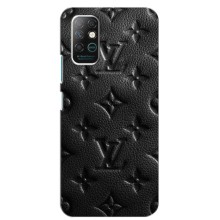 Текстурный Чехол Louis Vuitton для Інфиникс Нот 8 – Черный ЛВ