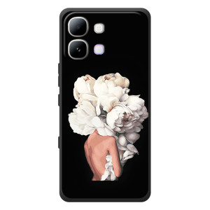 Чехлы (ART) Цветы на Infinix Note Edge (VPrint)