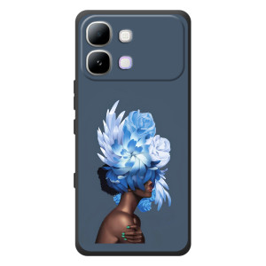 Чехлы (ART) Цветы на Infinix Note Edge (VPrint)