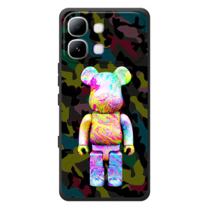 Чехлы для Infinix Note Edge - Bearbrick Louis Vuitton (PREMIUMPrint)
