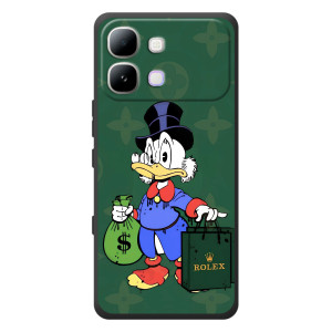 Чехли для Infinix Note Edge - Скрудж МакДак Louis Vuitton (PREMIUMPrint)
