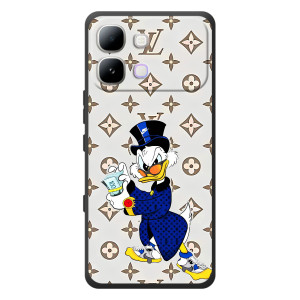 Чехли для Infinix Note Edge - Скрудж МакДак Louis Vuitton (PREMIUMPrint)
