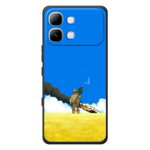 Чехлы на военную тематику для Infinix Note Edge – Попадание