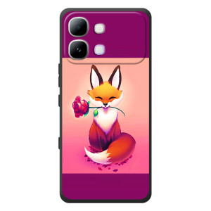 Чехлы с картинкой Лисички для Infinix Note Edge (VPrint)