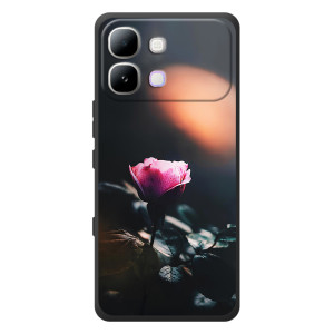 Чехлы с принтом Розочки для Infinix Note Edge (Цветок ночной)
