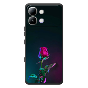 Чехлы с принтом Розочки для Infinix Note Edge (Ночная роза)