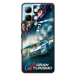 Чехол Gran Turismo / Гран Туризмо на Инфиникс Ноут Эдж (Гонки)
