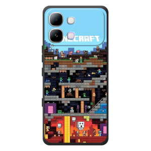 Чохол Майнкрафт на Infinix Note Edge (AlphaPrint) Minecraft